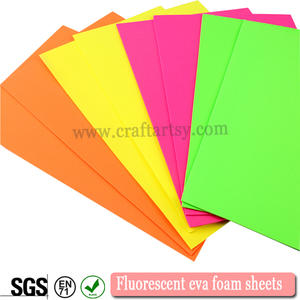 Fluorescent or Neon  fommy sheet